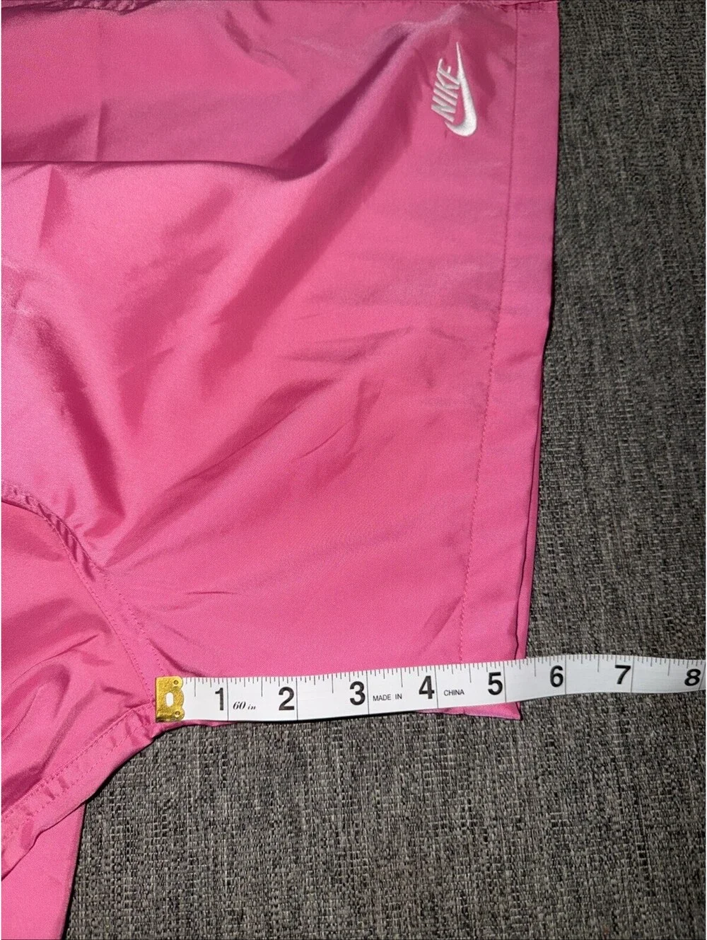 Nike Club Flow Men X-Large Woven Lined Shorts Pinksicle/White FN3307-684 New